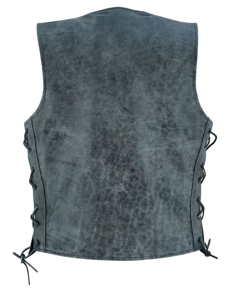 RC Women's Gray Single Back Panel Concealed Carry Vest