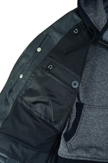 RC Women's M/C Jacket with Rub-Off Finish
