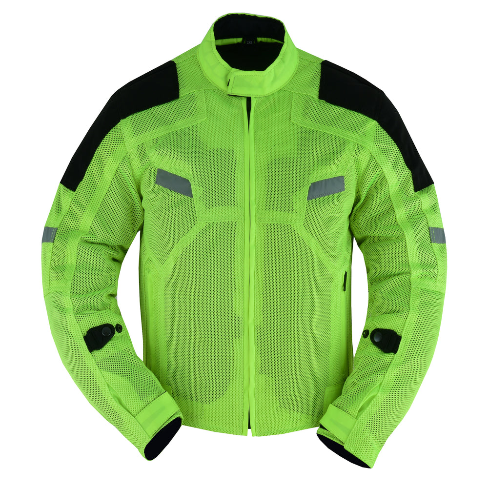 RC Men's High-Vis Performance Mesh Jacket – Protective & Stylish