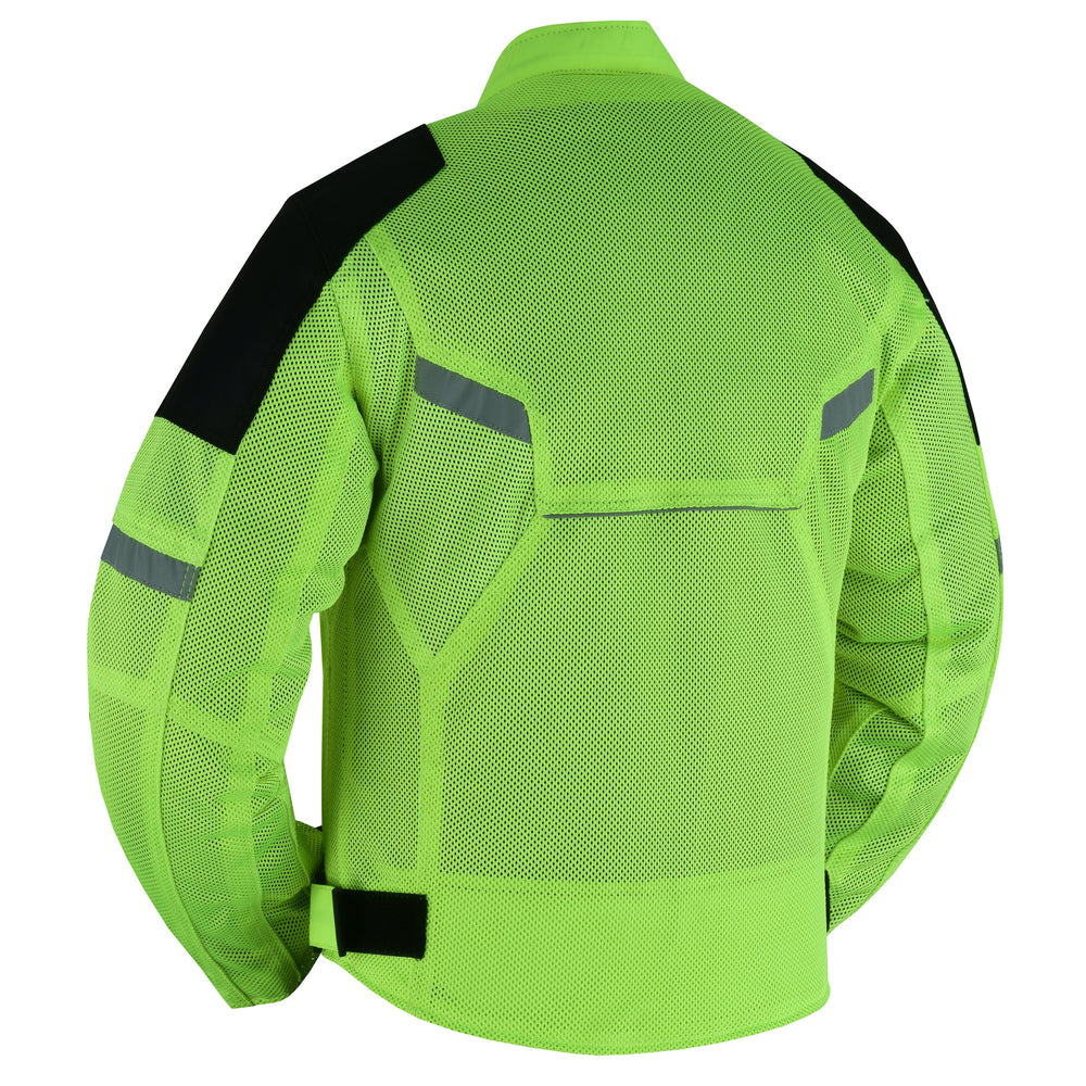 RC Men's High-Vis Performance Mesh Jacket – Protective & Stylish
