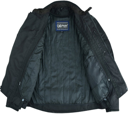 RC Men's Blast Black Micro Mesh Motorcycle Jacket – Ventilated