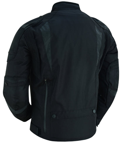 RC Men's Blast Black Micro Mesh Motorcycle Jacket – Ventilated