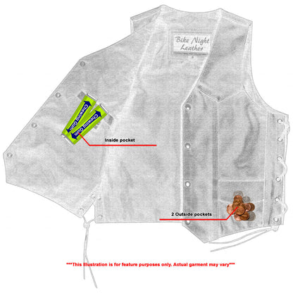 RC KiRC Traditional Style Side Lace Vest