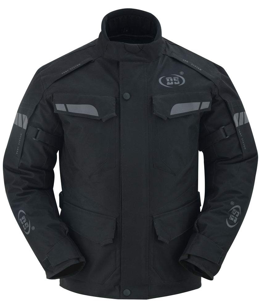 RC Heavy Duty Polyester Textile Mens motorcycle Jacket