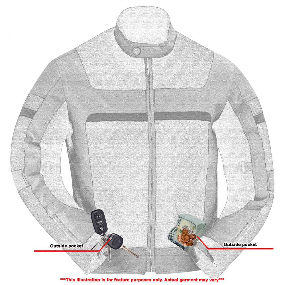 RC Men's High-Vis Racer Mesh Jacket
