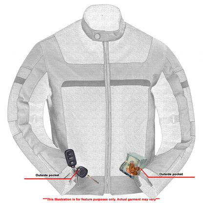 RC Men's High-Vis Racer Mesh Jacket