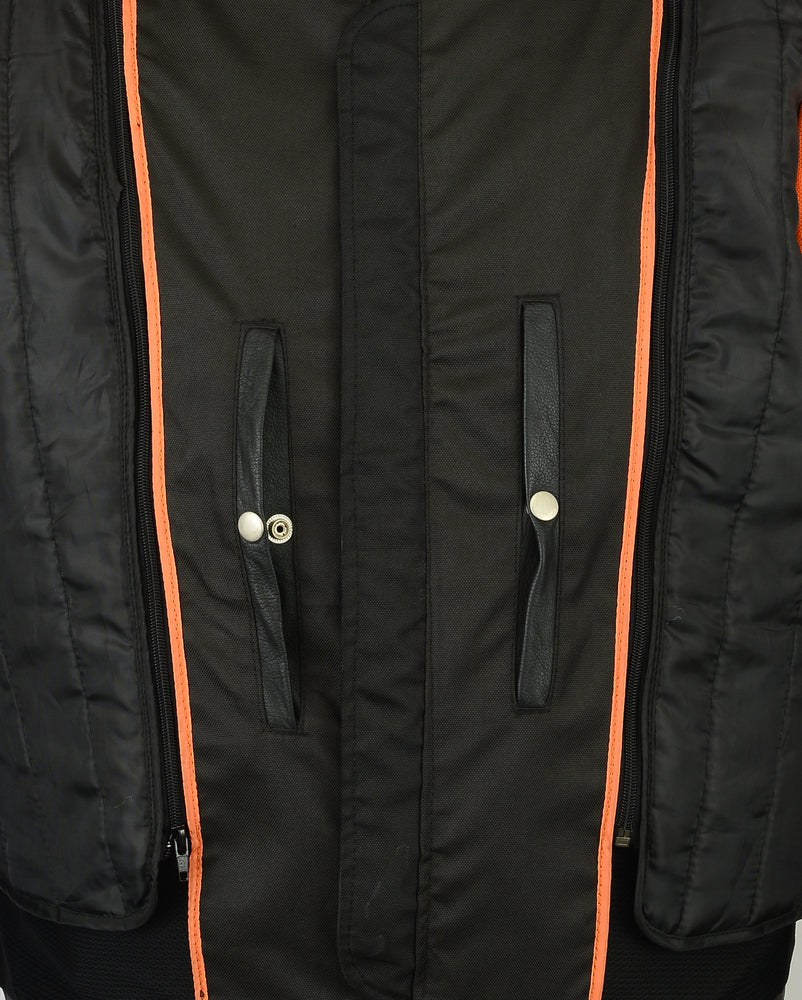 RC Men’s Black Sporty Cruiser Leather Jacket
