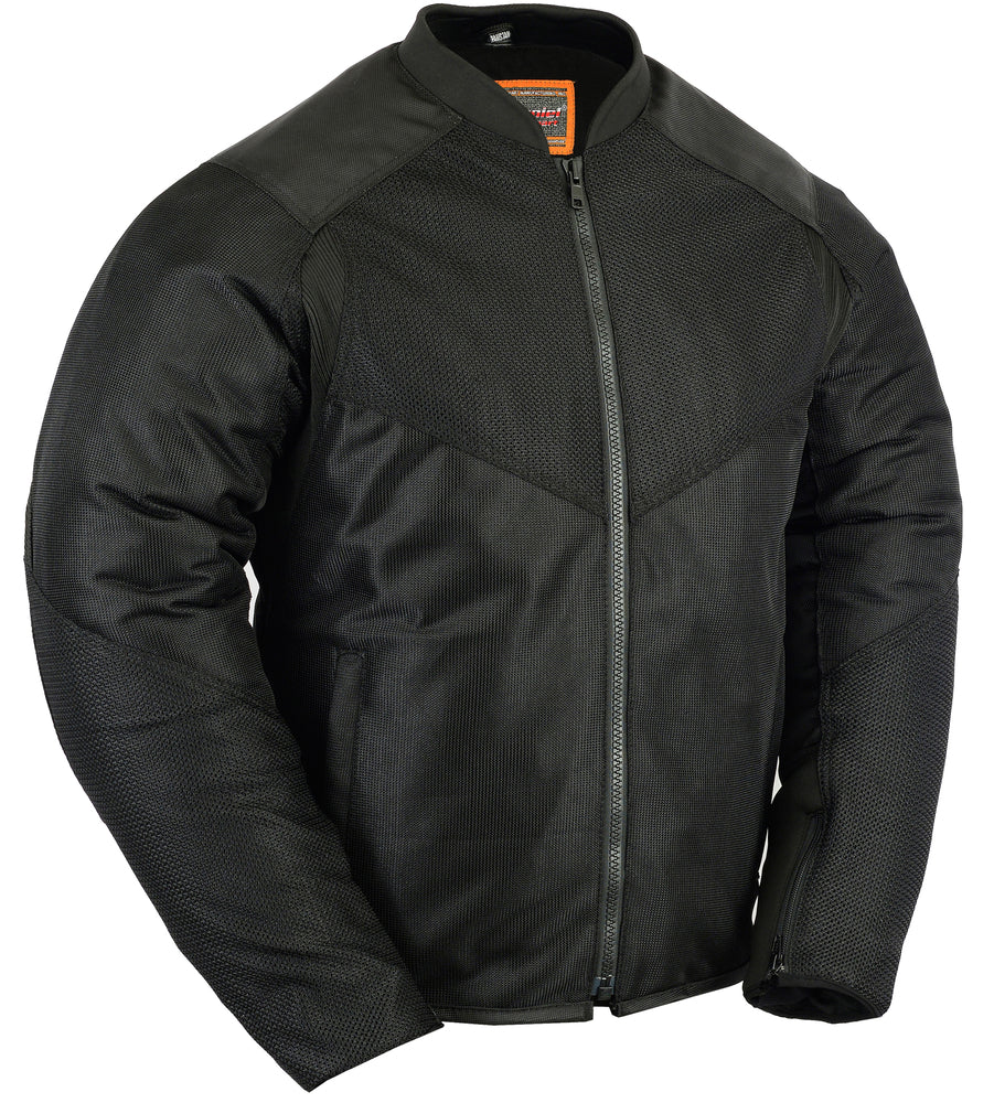 RC  Men's Ventilated Mesh Motorcycle Jacket – Sporty, All-Season