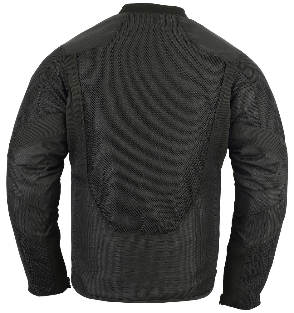 RC  Men's Ventilated Mesh Motorcycle Jacket – Sporty, All-Season