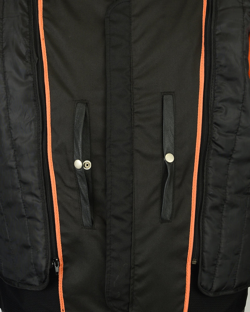 RC Men’s Black Scooter Leather Jacket