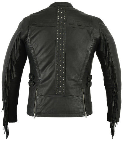 RC Women's Stylish Jacket with Fringe