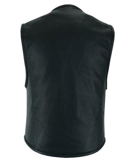 RC Men's Updated Perforated SWAT Team Style Vest - Black