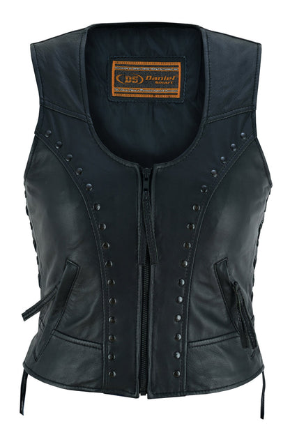 RC Women's Lightweight Vest with Rivets Detailing
