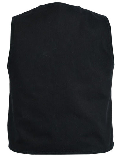 DM Kid's Denim Plain Side Vest