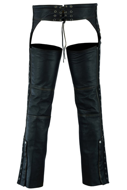 RC Women's Stylish Lightweight Hip Set Chaps in Lightweight Drum D
