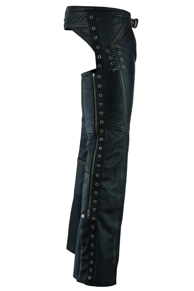 RC Women's Stylish Lightweight Hip Set Chaps in Lightweight Drum D