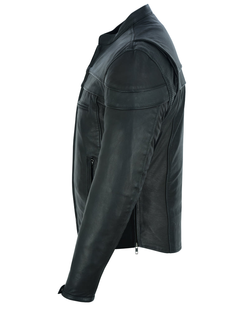 RC Men’s Tall Sporty Scooter Jacket – Naked Cowhide