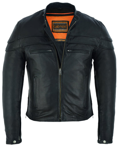 RC Men’s Tall Sporty Scooter Jacket – Naked Cowhide
