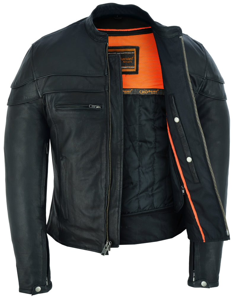 RC Men’s Tall Sporty Scooter Jacket – Naked Cowhide