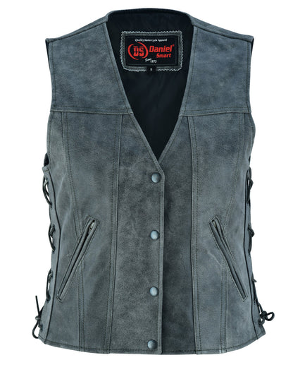 RC Women's Gray Single Back Panel Concealed Carry Vest