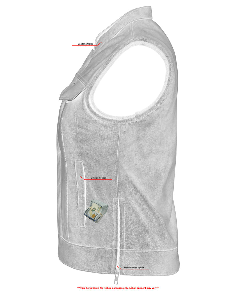 RC  Women's Premium Single Back Panel Concealment Vest - GRAY