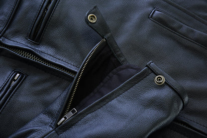 RC Men’s Tall Sporty Scooter Jacket – Naked Cowhide