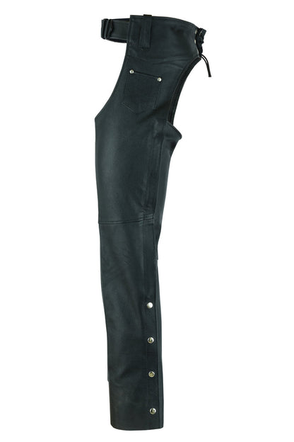 RC Unisex Basic Coin Pocket Leather Chaps