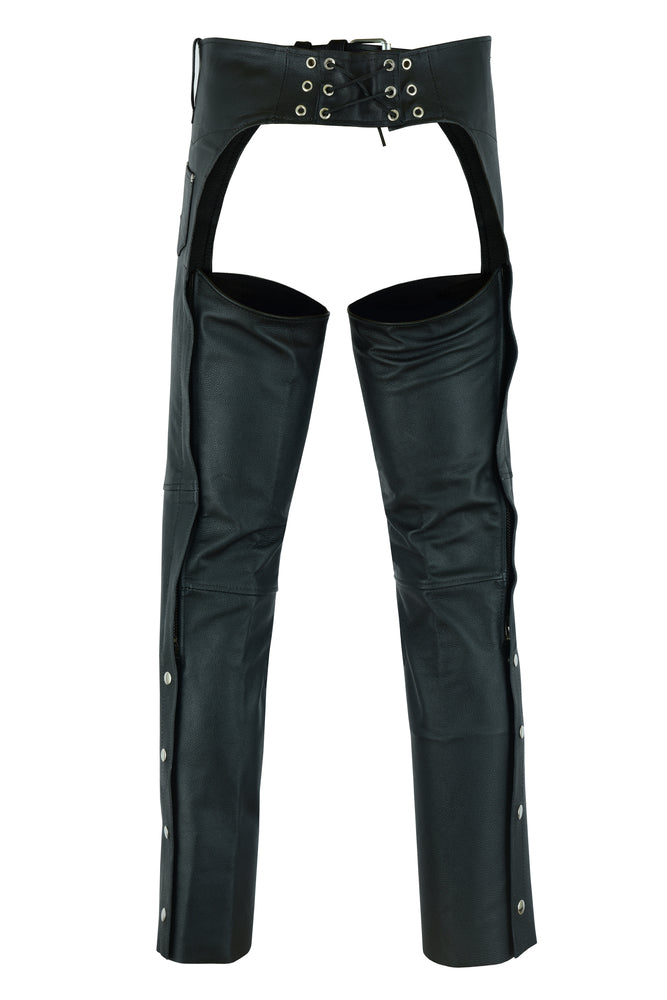 RC Unisex Basic Coin Pocket Leather Chaps