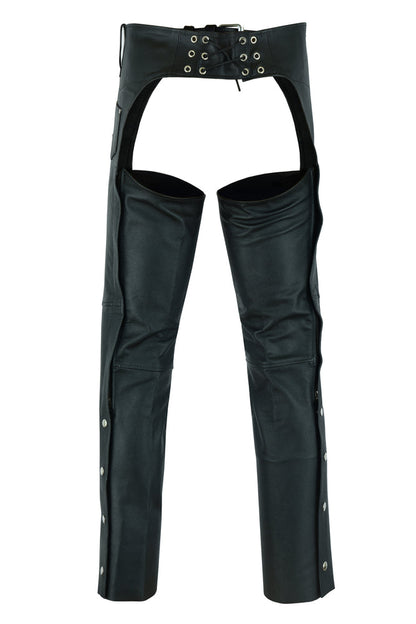 RC Unisex Basic Coin Pocket Leather Chaps