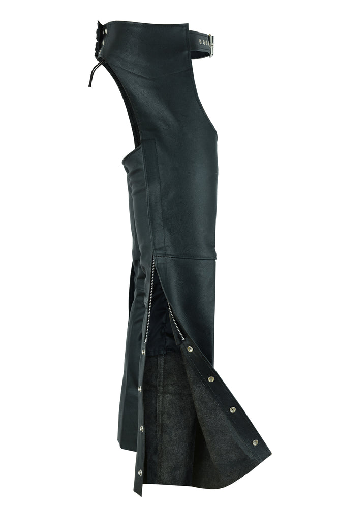 RC Unisex Basic Coin Pocket Leather Chaps