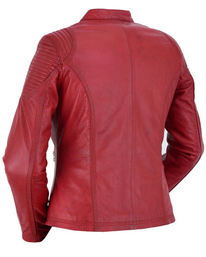 RC Cabernet - Women's Fashion Leather Jacket