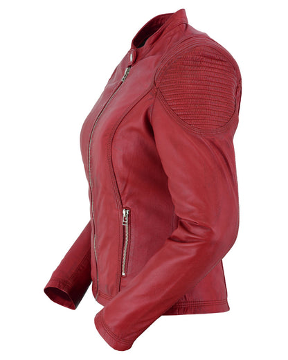 RC Cabernet - Women's Fashion Leather Jacket