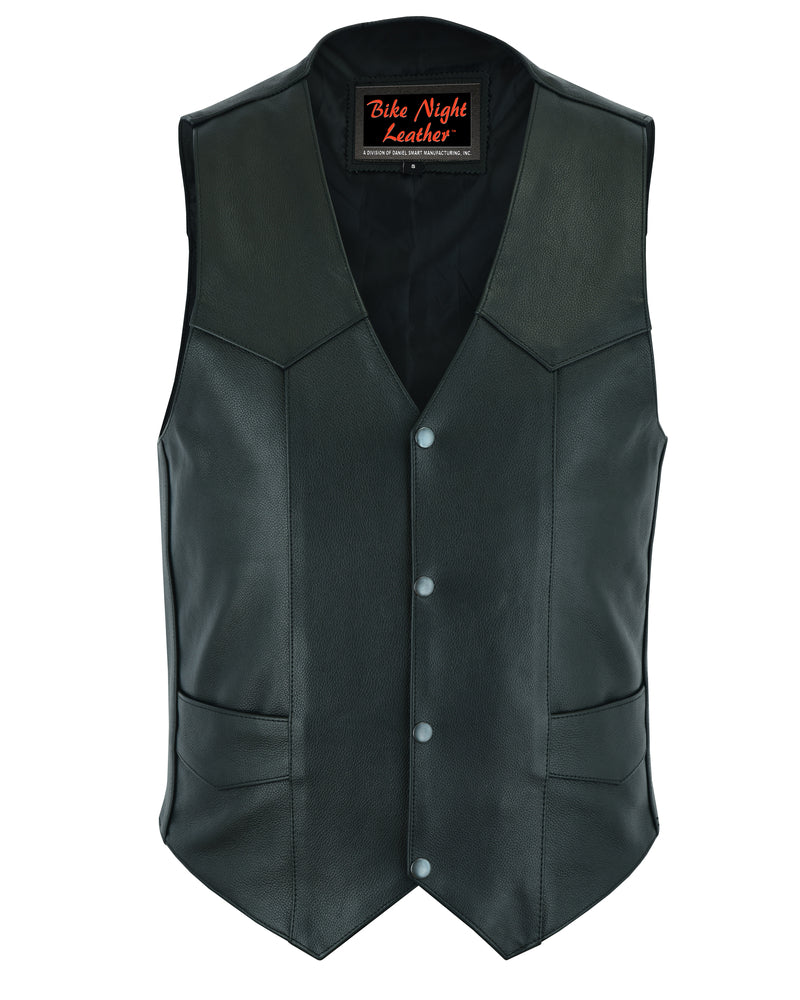 RC Men's Plain Side Economy Vest - Black
