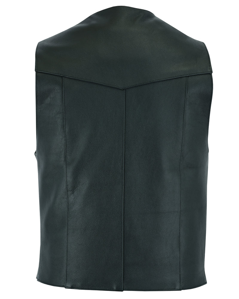 RC Men's Plain Side Economy Vest - Black