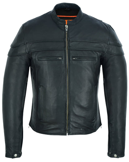 RC Men’s Tall Sporty Scooter Jacket – Naked Cowhide