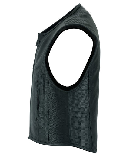 RC Men's Updated Perforated SWAT Team Style Vest - Black