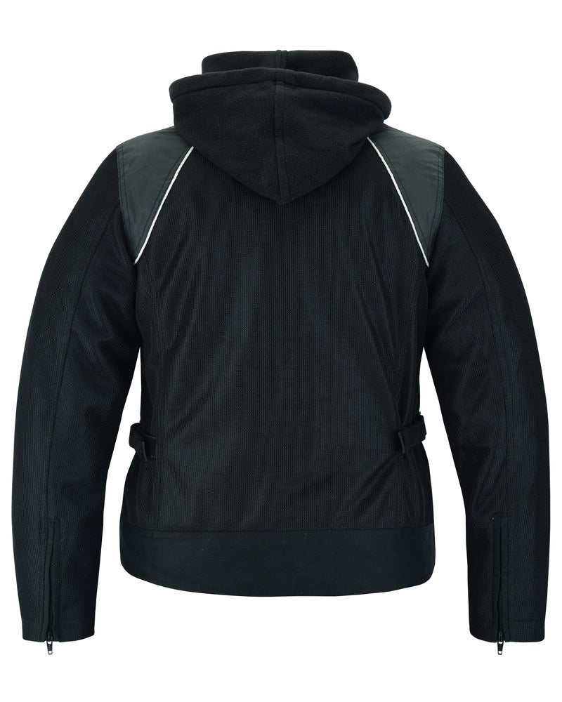 RC Women's Mesh 3-in-1 Riding Jacket (Black/Black Tone Reflective)