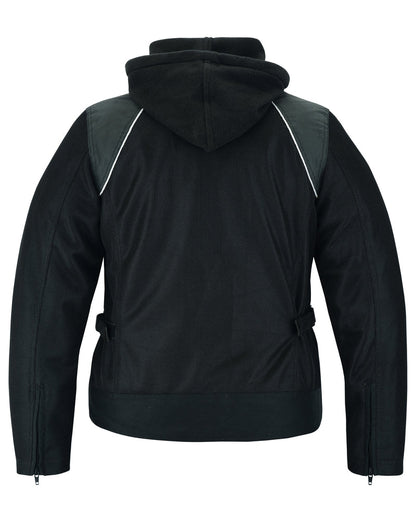 RC Women's Mesh 3-in-1 Riding Jacket (Black/Black Tone Reflective)